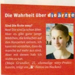 Maja Grundler, Die Ärzte-Fan