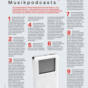 10 Fakten über deutschsprachige Musik-Podcasts – und 12 weitere Empfehlungen