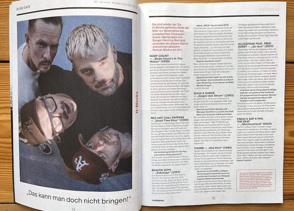 Henning Wehland (H-Blockx): „Ein Crossover-Revival wird es nie geben“